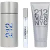 Image de Carolina Herrera, Set cadeau beauté, 212 MEN C.HERRERA EDT 100+ASBALM 100+10 (Coffret de parfum)