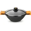 Image de BRA Efficient, Poêle + casserole, Orange, Noir