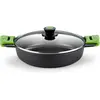 Image de BRA A400532, Poêle + casserole, Noir