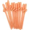 Image de Diablo Picante Penis-Trinkhalme (10 pcs)