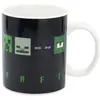Image de Stor Tasse à Motif Carré De Changement De Chaleur Minecraft 325ml