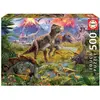 Image de Educa Rencontre Entre Dinosaures (500 pièces)