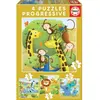 Image de Educa Wild animals pcs (73 pièces)