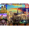 Image de Educa Collage Notre Dame (1000 pièces)