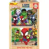 Image de Educa Spidey & super amis 2x25 T.Puzzle en bois (25 pièces)