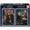 Image de Educa 2X500 Bêtes fantastiques (500 pièces)