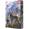 Image de Educa Puzzle Les loups dans les montagnes 500 pièces (500 pièces)