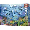 Image de Educa 19901      500   .Party Under The Sea (500 pièces)