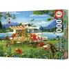 Image de Educa 19922      1000   . Camping Holiday (1000 pièces)