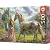 Image de Educa      500    Faries,Unicorns,Airies,Unicorns And Butterflies 20243 (500 pièces)