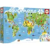 Image de Educa Puzzle 150 pieces XXL Pieces - Girls of the World (150 pièces)