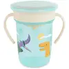 Image de Miniland, Vaisselle + couverts pour enfants, SIPPY CUP 360 JURASSIC