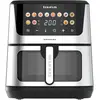 Image de Taurus Friteuse Airfryer numérique 360 XL, 12 programmes, écran tactile, double chauffage, sans BPA et PFOA, Friteuse, Noir, Argent