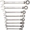 Image de Irimo, Clé à molette, Terk lini  reversini  kombinuot  rakt  rinkinys 8 vnt 8-19mm