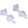 Image de EDM, Abattant WC, Toilet seat bag with screws 9cm