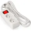 Image de EDM, Multiprise, Steckdosenleiste mit 2 Steckdosen mit Schalter 41016 Schuko (1,5 m) (2x, CEE 7/4, 1.50 m)