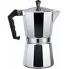 Image de EDM Aluminum coffee maker 9 cups, Cafetière moka, Argent