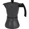 Image de EDM Cafetière italienne Noir Aluminium 12 Koppers induction, Cafetière moka, Noir