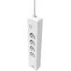 Image de Muvit Io Multiprise Smart 2 Usb Qc 3.0 18w + 1 Usb-c Pd 20w + 4 Plug