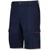 Image de Pyramid, Pantalon de travail, Kurze Hose Stretch Marineblau (46)