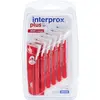Image de Interprox, Brossette interdentaire, plus 90° mini conical rouge Gr. 2 0,9-1 mm Brosses interdentaires, 6 pces Brosses interdentaires (6x, 1 mm)