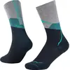 Image de Buff, Unisexe, Chaussettes de sport, Merino Lightweight Crew Sock LWC1 (39 - 41), Vert