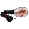Image de Vicma, Moto : accessoires, Clignotant MS 7371 avant droit/arrière gauche pour Derbi GPR 50R, Senda 50R, noir