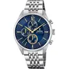Image de Festina, Montre, Chronographe, Turquoise, Bleu, Argent, (Chronographe, 42 mm)