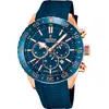 Image de Festina, Montre, Céramique, Bleu, (Chronographe, 44 mm)