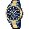 Image de Festina, Montre, Chronographe Sport, Or, Bleu, (Chronographe, 45 mm)