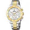 Image de Festina, Montre, Collection Boyfriend 20604/1, Or, Argent, (Chronographe, Horloge analogique, Montre avec pierre précieuse, 39 mm)