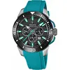 Image de Festina, Montre, Chrono Bike, Vert, Argent, Noir, (Chronographe, 47 mm)