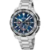 Image de Festina, Montre, F20724/2 Chrono Bike, Argent, Bleu, (Chronographe, 45.50 mm)