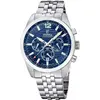 Image de Festina, Montre, Montre Bleu, Homme, Argent, (Chronographe, Horloge analogique, 43.80 mm)