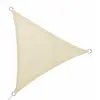 Image de Faura, Voile d'ombrage, Triangular sail awning beige 3.6 x 3.6 x 3.6 m (360 x 360 cm)