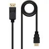 Image de Nanocable Câble Displayport Mâle Vers Hdmi Mâle 3 M