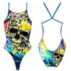 Image de Turbo Maillot De Bain Hibiscus Pro Racer Thin Strap