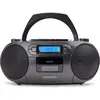 Image de Aiwa BBTC-550BK Système stéréo portable Digital Black (FM, PLL, Fréquence radio (RF), Bluetooth), Radio, Noir