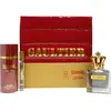 Image de Gaultier, Set cadeau beauté, JPG Scandal Pour Homme Gift Set 100ml EDT Spray + 10ml EDT Spray + 150ml Deo Spray (Coffret de parfum)