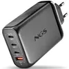 Image de Ngs Chargeur Mural Avec 1 Port Usb-a Et 3 Ports Usb-c 140w