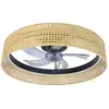 Image de Cecotec Ventilateur De Plafond Energysilence Lampaero 600 Beige Design