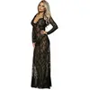 Image de Subblime, Femmes, Robe, Manches Longues Robe Longue S / M., Noir, (M)