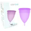 Image de Stercup, Cups menstruelles, Menstrual Cup Taille L Violet Couleur Fda Silicone (L)
