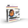 Image de AK Interactive, Peinture loisirs créatifs, Set de : The Inks - Primary Colors (Set de 3 Ref.) (30 ml)
