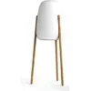 Image de Newgarden, Éclairage d'extérieur, ROCKET 145 LED Outdoor Lampadaire 145cm pieds en bois dimmable + contrôleur E27 intérieur & (900 lm, E27, IP65)