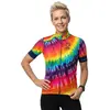 Image de Otso Maillot à Manches Courtes Tie Dye
