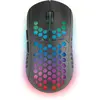 Image de Mars Gaming MMW3, souris de jeu sans fil, flux RGB, ultralégère,, Noir (Sans fil), Souris, Noir