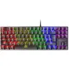 Image de Mars Gaming Clavier Gamer Mécanique (Brown Switch) Mk80 RGB (Noir) (FR, Filaire), Clavier, Noir