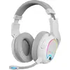 Image de Mars Gaming Casque Gamer Sans Fil Mhw-100 RGB (Blanc) (Filaire, Sans fil), Casque gaming, Blanc