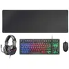 Image de Mars Gaming Kit De Jeu Souris Clavier Casque Tapis De Souris Mcp-rgb3